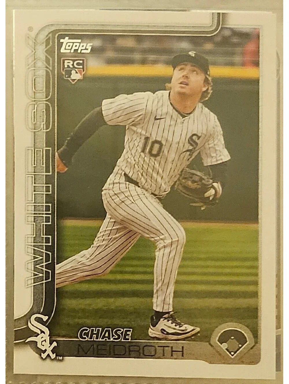 CHASE MEIDROTH 2025 Topps Update #US337 Rookie RC Chicago White Sox